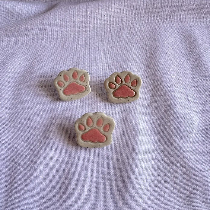 Ceramic Cat Pin