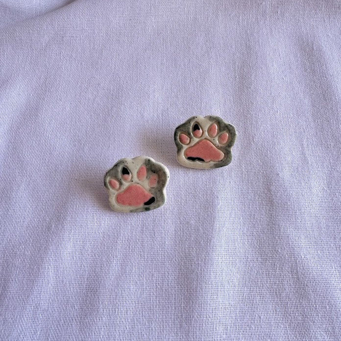 Ceramic Cat Pin