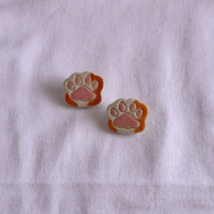Ceramic Cat Pin