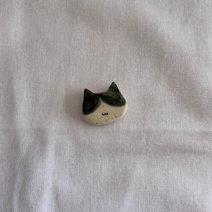 Ceramic Cat Magnet