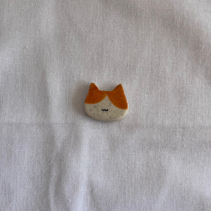 Ceramic Cat Magnet