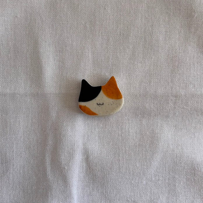 Ceramic Cat Magnet
