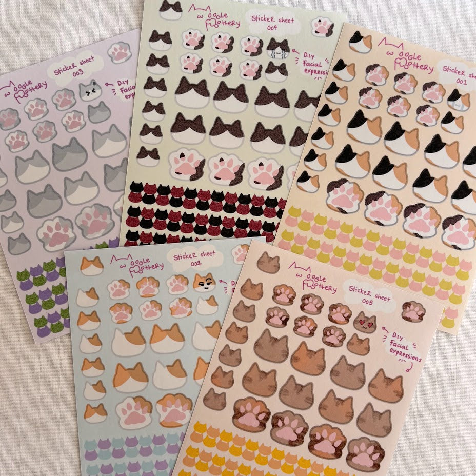Washi Sticker Sheets