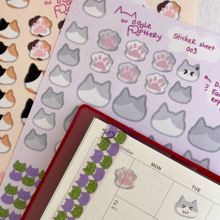 Washi Sticker Sheets