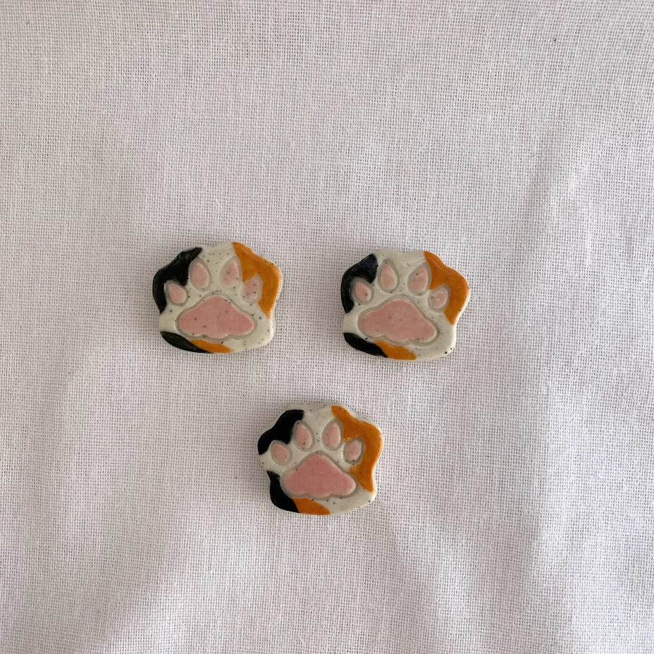 Ceramic Cat Magnet