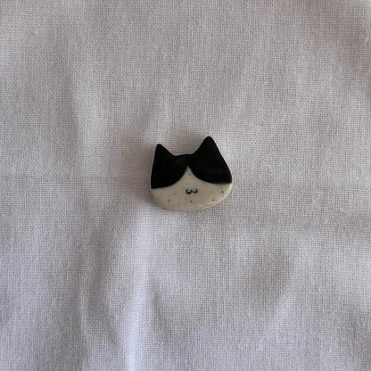 Ceramic Cat Magnet